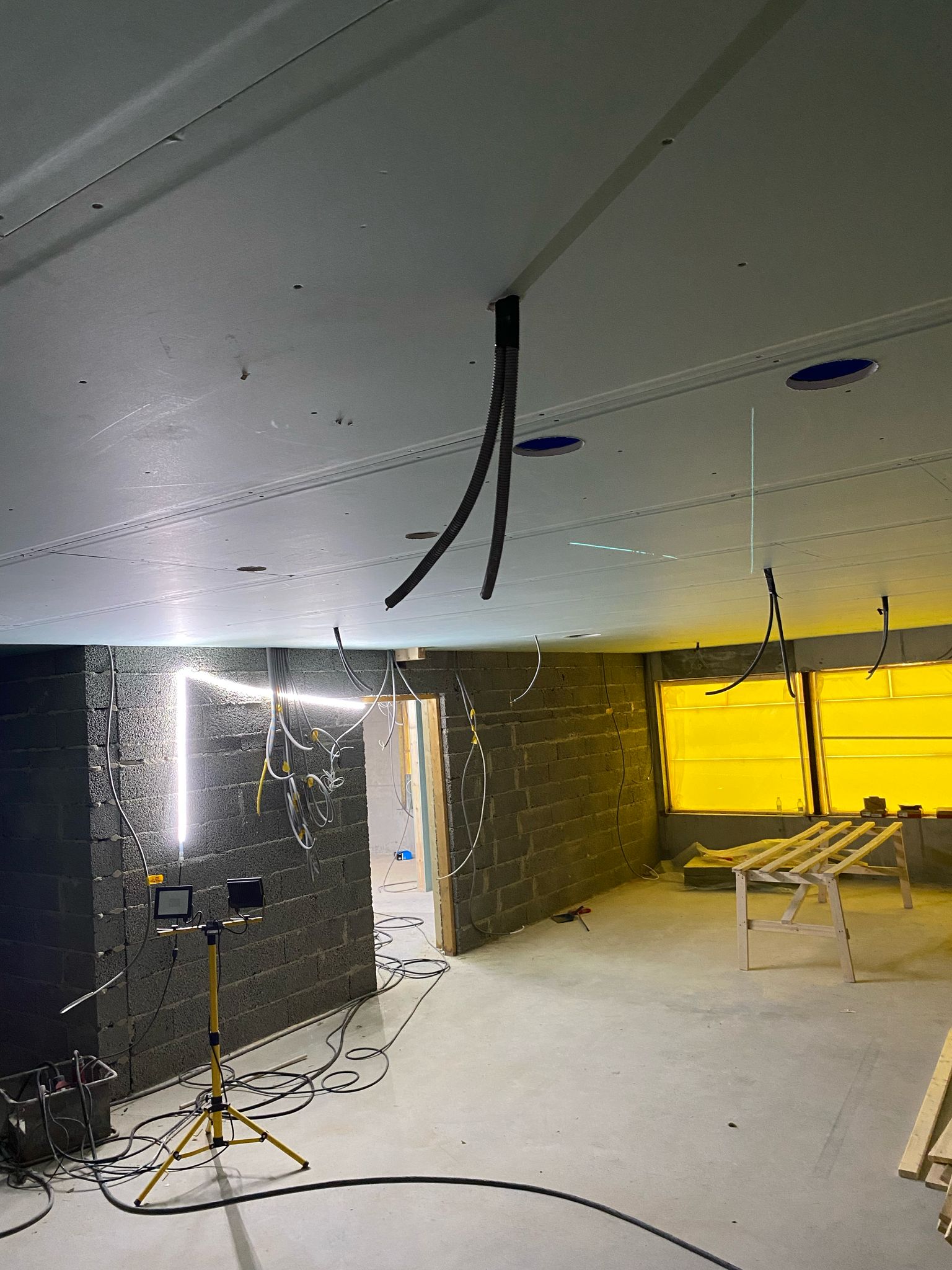 Valmistumassa oleva kattoremontti